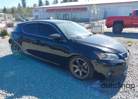 2012 Lexus Ct 200H Premium z USA, uszkodzony, nr VIN JTHKD5BH0C2051888